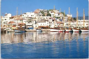 Harbor View of Marmaris, Turkey Postcard - Bild 1 von 2
