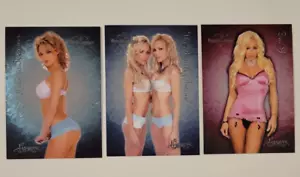 2006 BENCHWARMER SERIES 2 Lingerie FOIL CHASE INSERT CARDS #12 15 19 Zoe Gregory - Picture 1 of 3