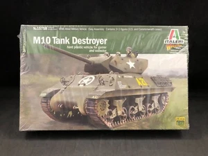 Italeri M10 Tank Destroyer 1:56 Scale Plastic Model Kit 15758 NISB - Picture 1 of 6