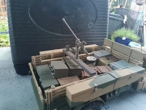 RC Truck JJRC LRDG conversion Boyes Anti tank Rifle & mounting Frame