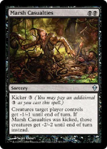 MARSH CASUALTIES X4 4 4X Zendikar MTG Magic the Gathering Cards DJMagic - Image 1 of 1