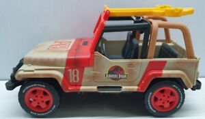 Jurassic Park Jeep Wrangler JP18 Rescue Launcher Vehicle 2018 Mattel Missing Net