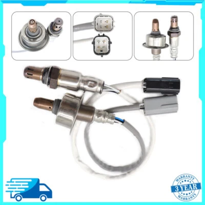 Set of 2 Oxygen Sensors For Nissan Cube 1.8L L4 2009 Versa 1.8L L4 2008 2009 USA Foto 1 de 4