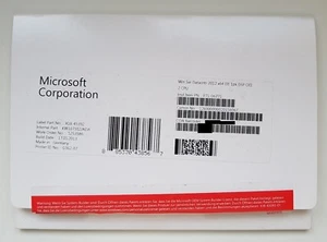 MS Windows Server 2012 Datacenter 64 bits 2 CPU versión completa alemán P71-06771 - Imagen 1 de 4