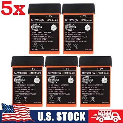 5pcs BA225030 6V Ni-Mh Battery For HBC Crane remote Pump truck battery BA225030 - Image 1 of 4