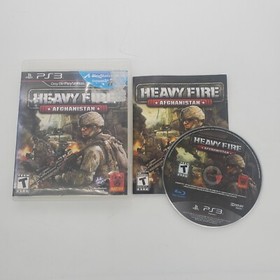 PS3 Heavy Fire: Afghanistan (Sony PlayStation 3, 2011) Complete w/Manual 