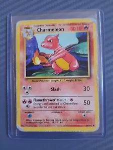 Charmeleon 24/102 Original Base Set Used Condition - Picture 1 of 3