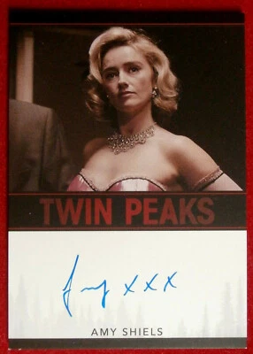 TWIN PEAKS - AMY SHIELS - Hand Signed Autograph Card - LIMITED EDITION - 2019 - Image 1 of 2
