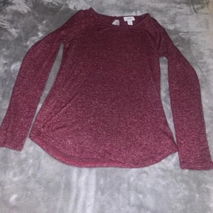 Girls Size XL 14 Old Navy Light Weight Burgundy Maroon Sweater EUC - Picture 1 of 7