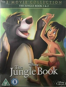 The Jungle Book 1 and 2 (Disney) [Blu-ray] New Sealed Free UK P&P - Picture 1 of 2