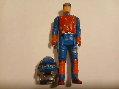 Kenner Dusty Hayes Action Figure Backlash helmet for Gator vintage rare Lot A - Image 1 of 2