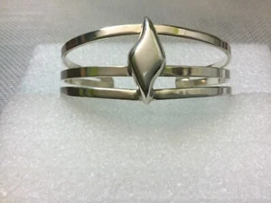 Bracciale Polsino Argento Sterling 925 Vintage Messico - Foto 1 di 6