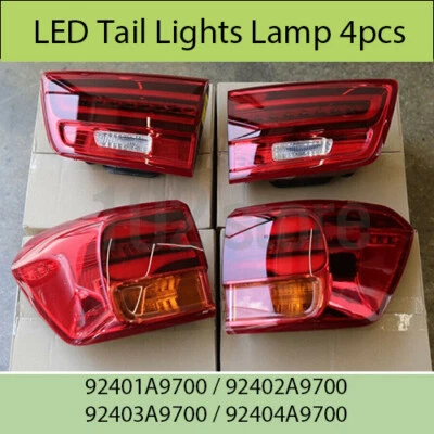 OEM Genuine LED Tail Lights Lamp 4pcs For Kia Sedona carnival 2016~2019+ - Image 1 of 2