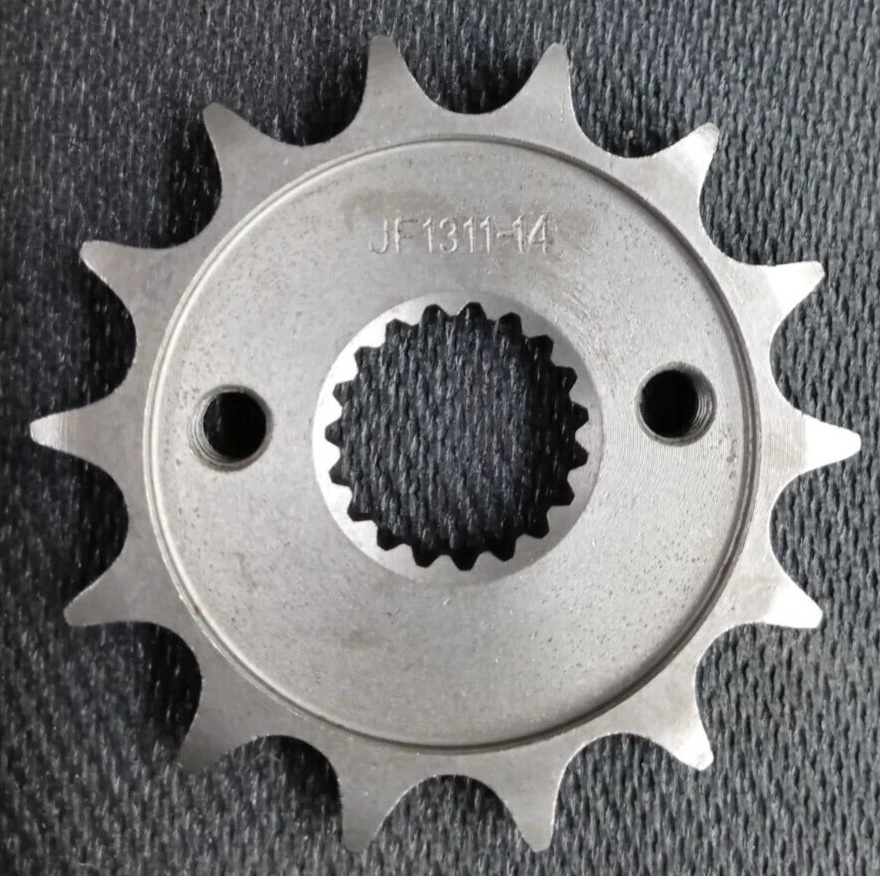 NUEVO PIÑÓN DELANTERO 14T 428 CADENA SERIE CONVERSIÓN HONDA CRF150R 07-20 HÍBRIDO Foto 1 de 1