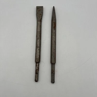 2  Universal Hammer Bit SDS PLus 3/4" Chisel Breaker Demolition Point Used - Image 1 of 4
