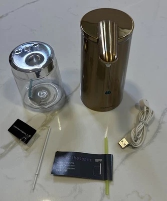 Simplehuman Rechargeable Sensor Pump 9 Oz Liquid Soap Dispenser Brass - Image 1 of 4
