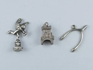 3 vintage silver charms - great condition - Picture 1 of 4