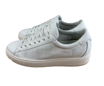 Zapatillas Mujer Philippe Modelo Paris Estampado Bordado Diseñador 7.5 NUEVAS PRECIO DE VENTA SUGERIDO POR EL FABRICANTE 410 Foto 1 de 4