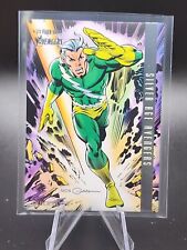 Quicksilver 2022 UD Fleer Ultra Avengers Silver Age Avengers Parallel #110