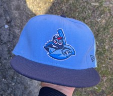 Lakewood Blueclaws New Era Fitted Hat Cap MiLB Phillies Jersey Shore Minor 7 7/8