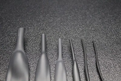 TUBO TERMORRETRÁCTIL 3M 1/8 PULGADAS POR 10 PIES TUBO NEGRO CABLE MANGA RETRÁCTIL 2:1 Foto 1 de 3