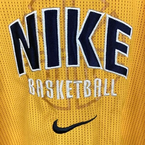 NIKE BALONCESTO Camisa Jóvenes Niños Mangas Cortas Camisa Camiseta Niños M Amarillo Bordadora - Imagen 1 de 7