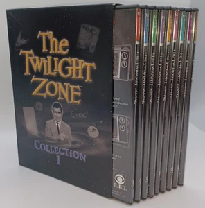 The Twilight Zone Collection 1 DVD Box Set 35 Epis 9 DVDs 1959-63 (B+W) CBS 2002 - Picture 1 of 4