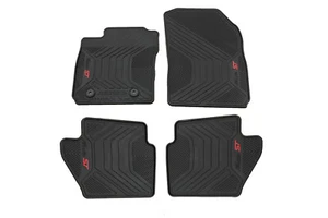 OEM NEW Genuine 2014-19 Ford Fiesta ST All Weather Rubber Vinyl Black Floor Mats - Picture 1 of 3