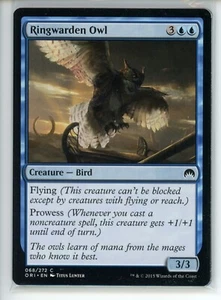 RINGWARDEN OWL Magic Origins #68 ORI(LP)(MTG) - Picture 1 of 1