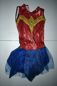 Youth Girls Wonder Woman YM Dress Halloween Costume (Multicolor) DC Comics - Picture 1 of 4