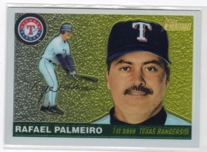 2004 Topps Heritage Chrome #THC4 Rafael Palmeiro #0220/1955