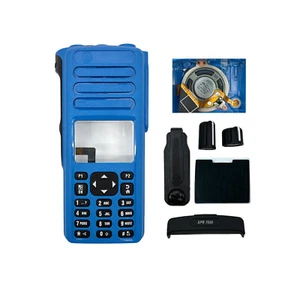 Niebieska osłona obudowy zamiennej do radia XPR7550 DGP8550 z głośnikiem OEM - Zdjęcie 1 z 6