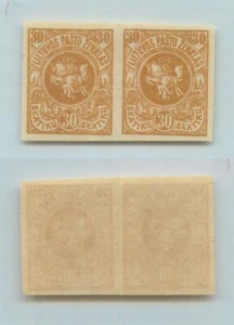 Lithuania 1919 SC 53 MNH imperf horizontal pair . g1461 - Picture 1 of 1