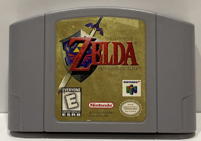 The Legend Of Zelda Ocarina Of Time 3D UKG 100 GEM GOLD Nintendo 3DS VGA  WATA