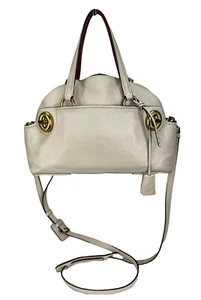 Coach 1941 Outlaw 36 GLVTN 55021 Leder Schultasche Tasche Geldbörse in weiß OT-20415 - Bild 1 von 12