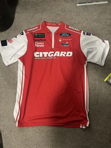 David Ragan #38 Citgard Motor Oil Monster Energy Pit Crew XL Shirt NASCAR Cover