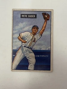 1951 Bowman - Pete Suder #154 - Bild 1 von 2