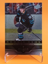 2021-22 Upper Deck Extended Black Diamond Rookie Gems #14 William Eklund RC