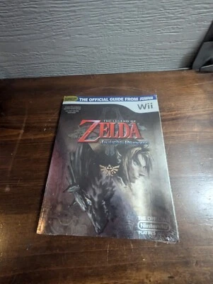 Zelda Twilight Princess Official Nintendo Strategy Guide Wii W Soundtrack NEW - Image 1 of 3