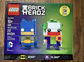 #001 - LEGO BrickHeadz Batman & The Joker 41491 SDCC