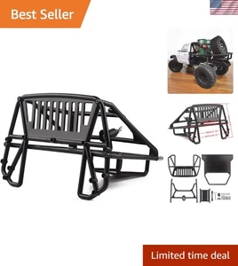 Mejora tu oruga de radiocontrol de 1/10 con nuestra duradera media jaula trasera - compatible con TRX-4 - Imagen 1 de 8