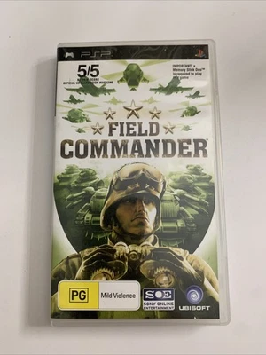 Field Commander  Sony PSP PlayStation Portable Strategy Game - Image 1 of 3