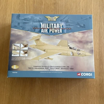 Corgi AA34104 1:72 Hawker Siddeley Buccaneer S.MK2B RAF Gulf War 1991 - Image 1 of 4