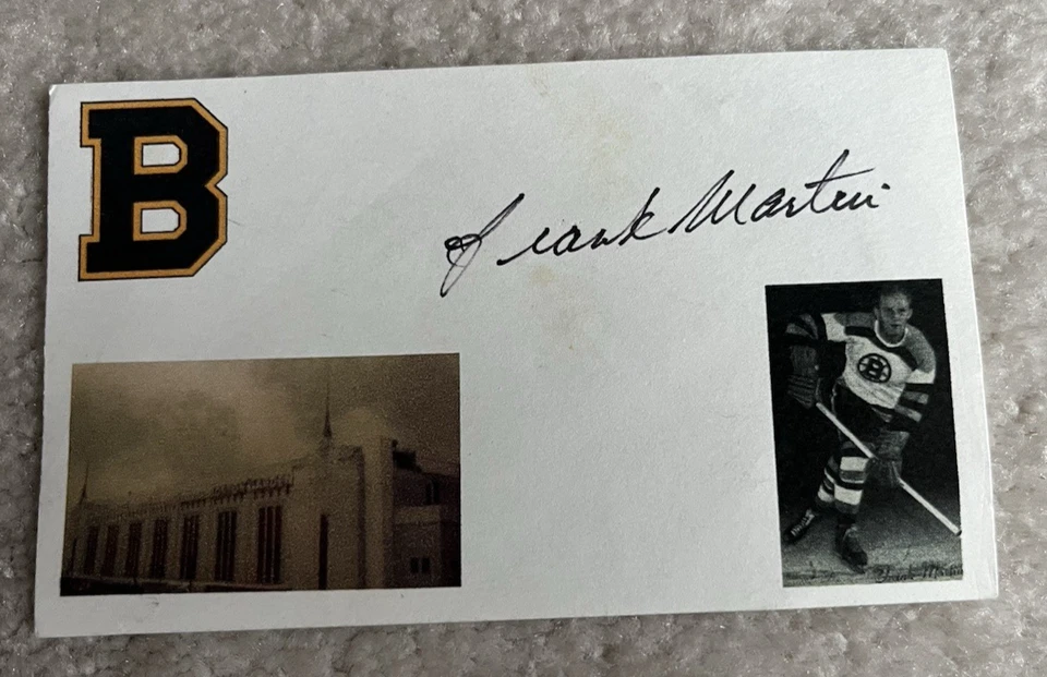 Autógrafo Norm Johnson Firmado 8 1/2 x 11 Brillante Foto Montaje d16 NHL Hockey Foto 1 de 1