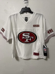 San Francisco 49ers, Top Recruit Seitenschlitz V-Ausschnitt Mode Trikot Größe Large Neu mit Etikett - Bild 1 von 4
