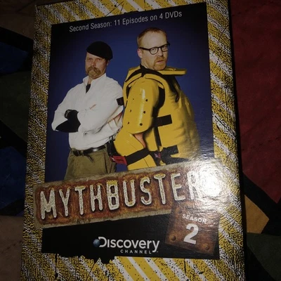 Mythbusters (Discovery Channel TV Show) Complete Season 2 4X DVD - Image 1 of 3