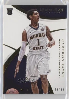 Panini Immaculate Collegiate Rookie 2015/99 Cameron Payne #120 Rookie RC Foto 1 de 2