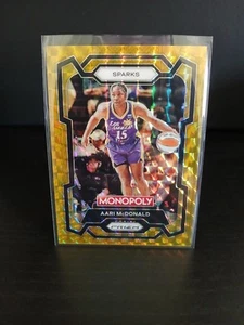 2024 Panini Prizm Monopoly WNBA - Aari McDonald #30 Gold Prizm /49 - Foto 1 di 2