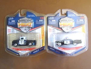 Jada Badge City Heat @ Cat Lot - '56 Ford F-100 & 59 Cadillac Eldorado - Picture 1 of 7