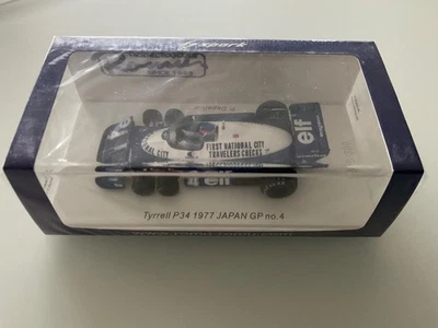 Spark Tyrrell P34 1977 F1 Modellauto Maßstab 1:43 Diecast Neu - Bild 1 von 4